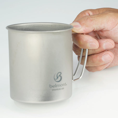 belmont BM-495 Titanium Single-walled Mug 220ml (Renewal) 單層摺柄鈦杯